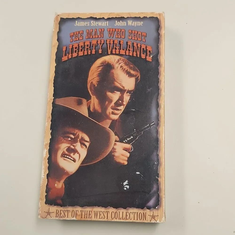 The Man Who Shot Liberty Valance  John Wayne VHS Tape 1098